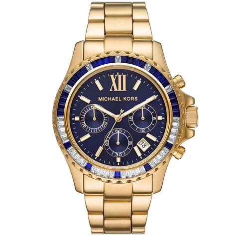 michael kors blauw horloge|horloge michael kors dames.